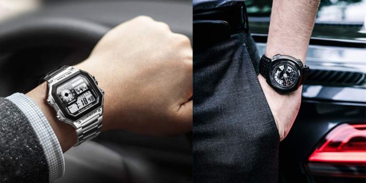 Đồng hồ điện tử kiểu dáng đơn giản toát lên vẻ sang trọng